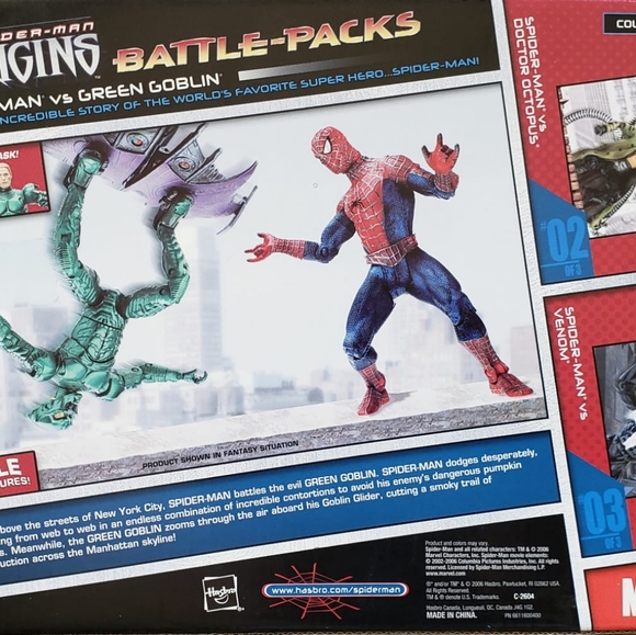 Spiderman Origins Battle Pack - Picture 2 of 2